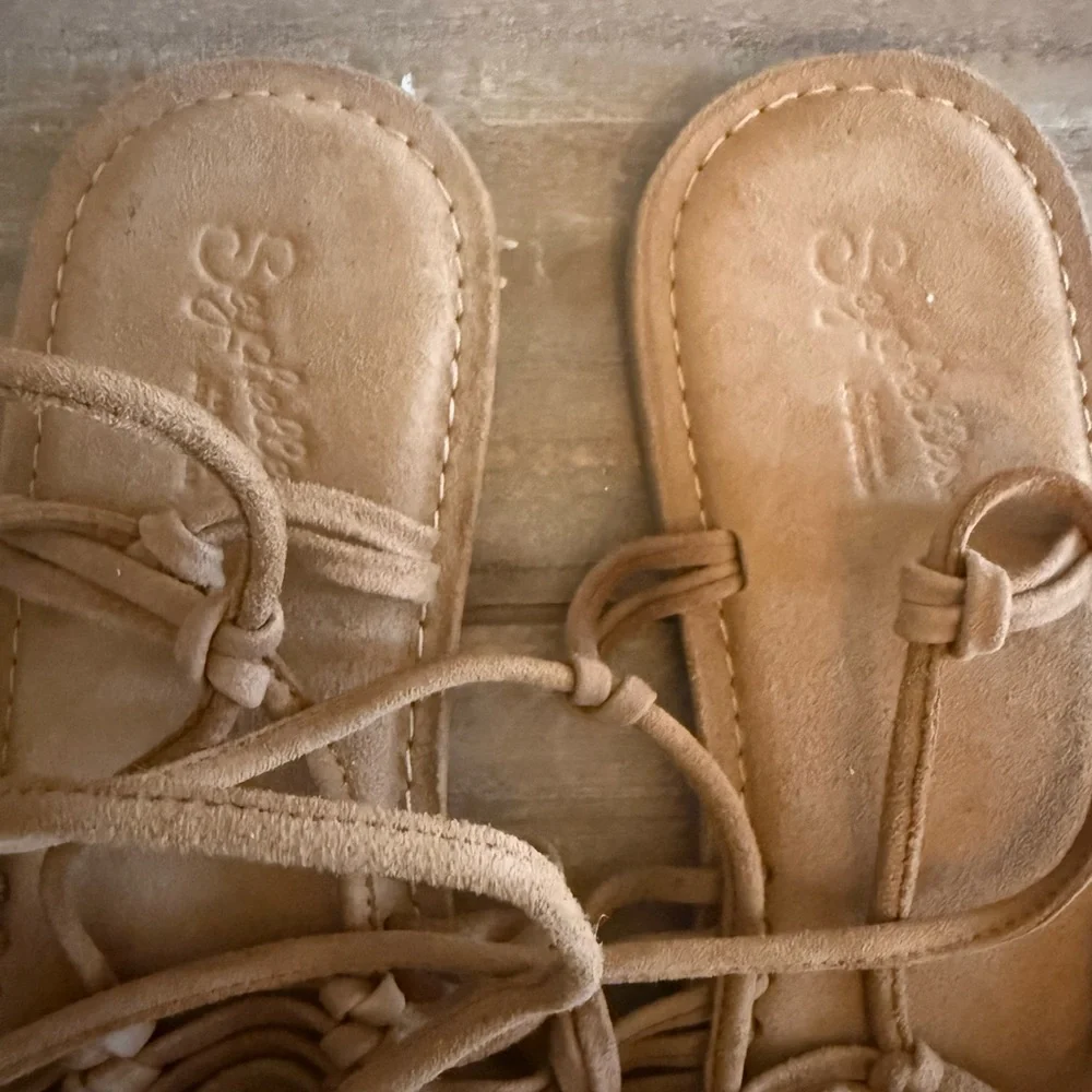 Seychelles Tan Strappy Sandals - Picture 4 of 6